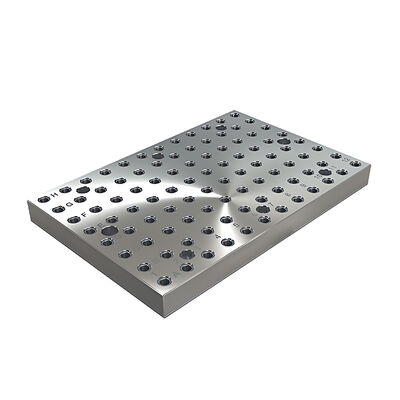 FC30 Burnished Fixture Base Plate CMM Gridded Fixture Plate