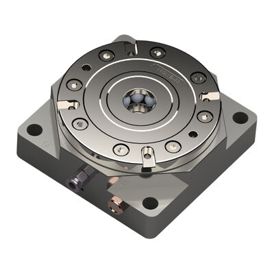 84mm Single Position Pneumatic Zero-Point Base Plate For CNC Fixtures