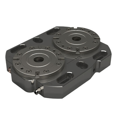 Dual Position Zero Point Clamping System Work Holding Pneumatic Base Plate For CNC