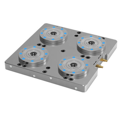 20KN 40KN lang zero point clamping rigid construction Pneumatic Base Plate