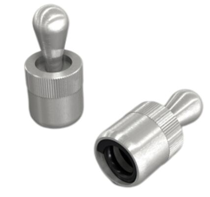 Spring Loaded Locating Pins Ball Latch CNC Fixture Tooling For Jig Fixture  OEM