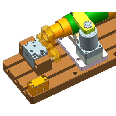 Adjustable Pneumatic Cnc Machine Clamps Fixture For Machining Complex Parts