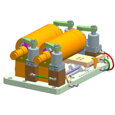 Angular Indexing Pneumatic Collet Fixture CNC Machining Custom Workholding Fixtures