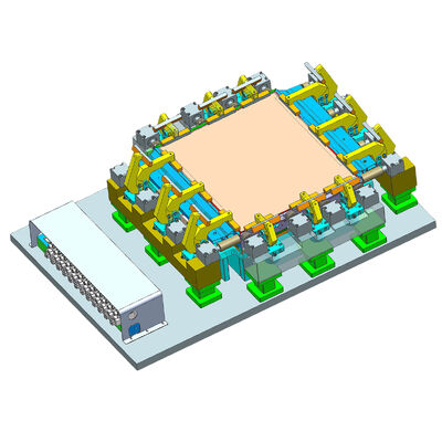 Complex Workholding Hydraulic Workholding Clamps Independent Fixed Cnc Side Clamps
