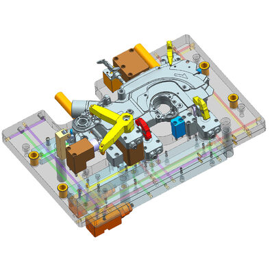 High Pressure Machining Fixture Clamps Customizable Cnc Side Clamps High Accuracy