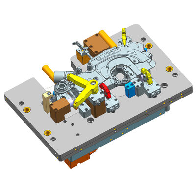 High Pressure Machining Fixture Clamps Customizable Cnc Side Clamps High Accuracy