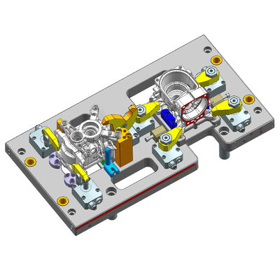 High Pressure Machining Fixture Clamps Customizable Cnc Side Clamps High Accuracy