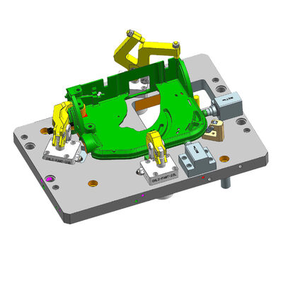 Compact Manual Hold Down Fixture Clamps OEM Fixture Clamps Cnc