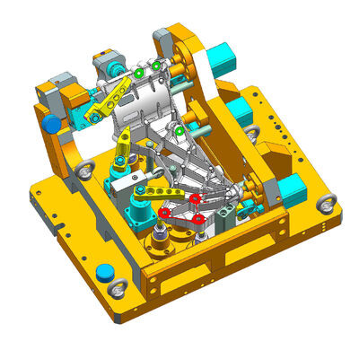 Mechanical Hydraulic Machining Fixture Workholding Clamps Cnc Vise Clamps
