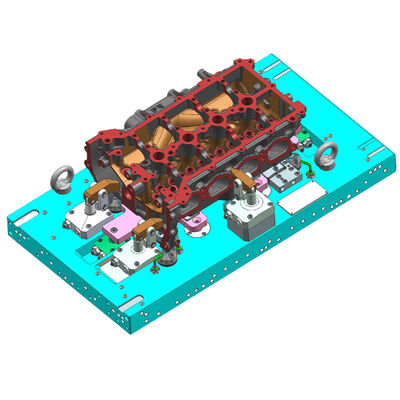 Mechanical Hydraulic Machining Fixture Workholding Clamps Cnc Vise Clamps