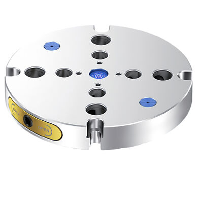Round Quick Change Fixture Clamps Fast Changeover Zero Point Clamping Plate