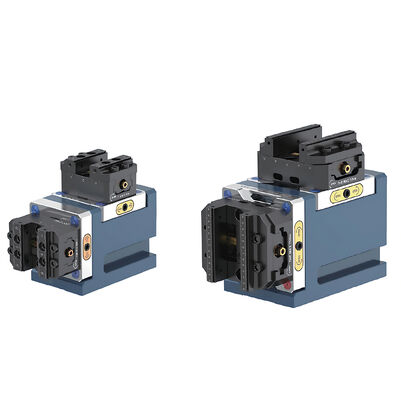 6.4kg Vices Quick Change Fixture Clamps 20KN Zero Point Clamping Micron Level