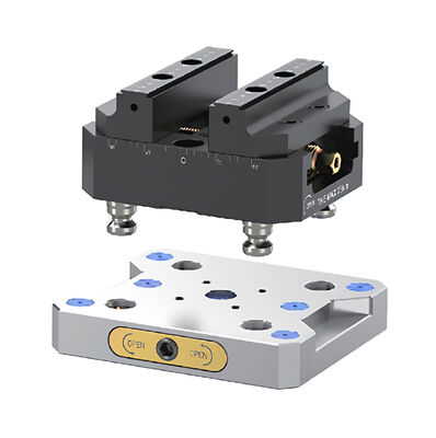 High Precision Self Centering Vise CNC Machining Centers Fixture Centering Clamp