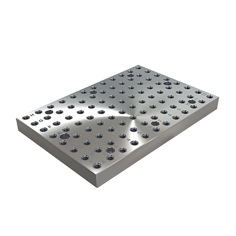 FC30 Burnished Fixture Base Plate CMM Gridded Fixture Plate