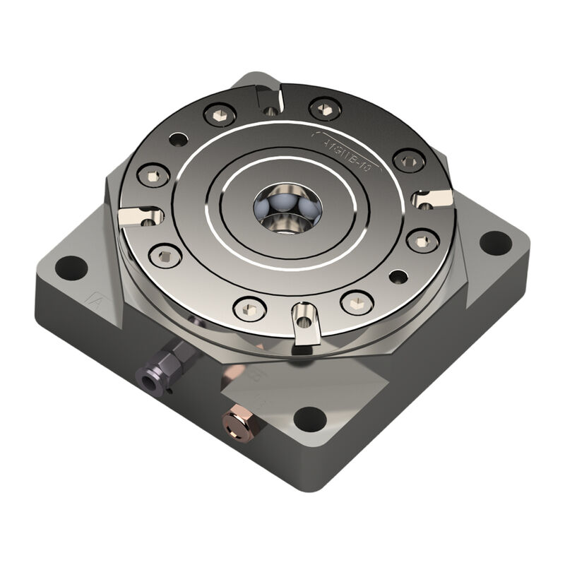 84mm Single Position Pneumatic Zero-Point Base Plate For CNC Fixtures