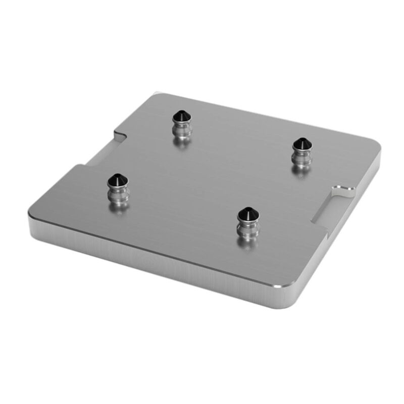 Precision Four Alignment Pins Quick-Change Fixture Locating Plate for CNC Workholding
