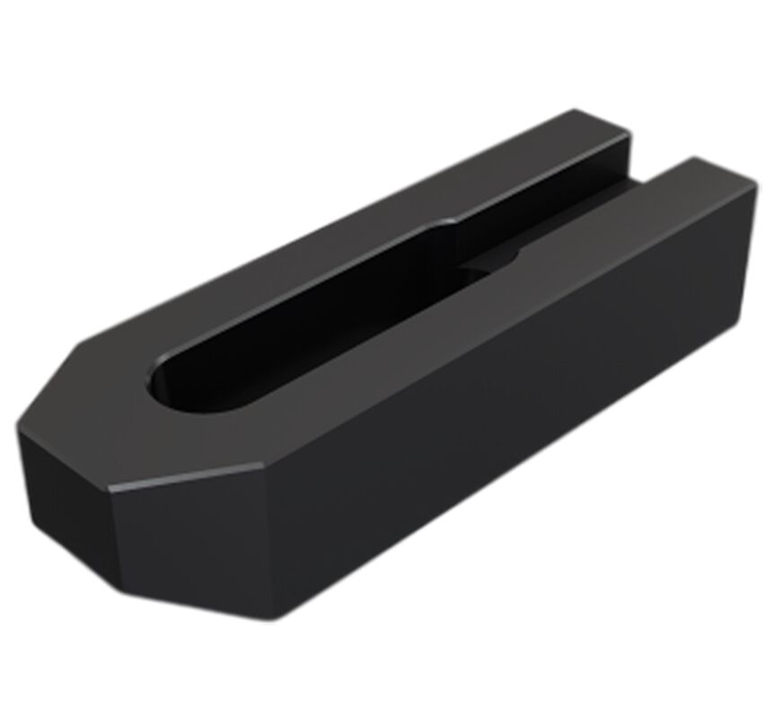 Heavy Duty Slotted End Clamp Strap Forged  For Workholding CNC Milling