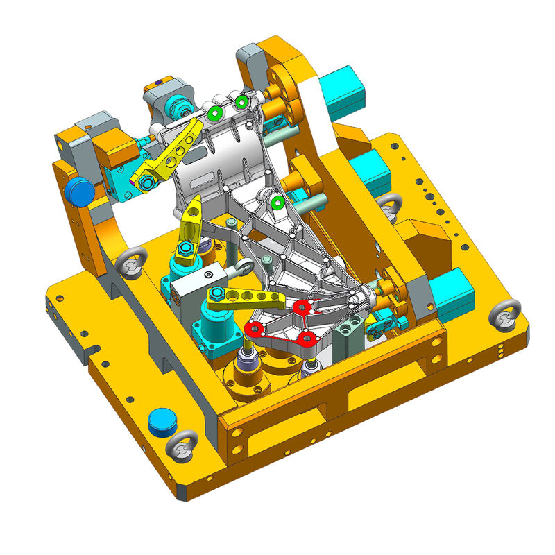 Custom Hydraulic Clamping Tools System Non Standard For CNC Workholding Claming