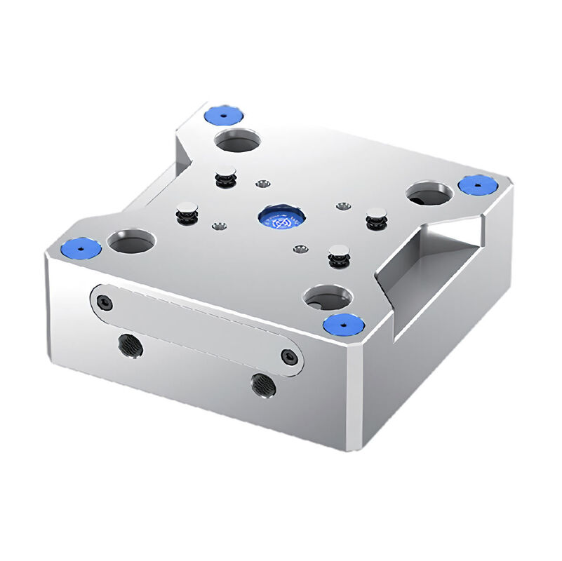 4 Axis 155mm Quick Change Fixture Clamps Manual Zero Point Fixture