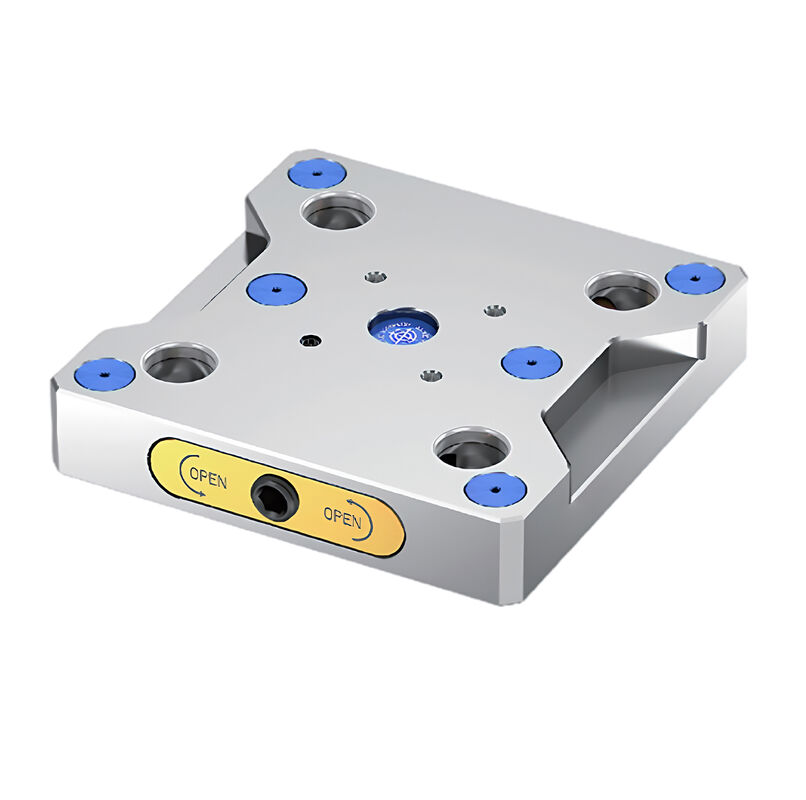 Zero Point Quick Change Fixture Clamps CNC Base Plate For 5 Axis Vices