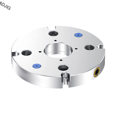 Round Robust Quick Change Fixture Clamps CNC Base Plate Cnc Workholding ...